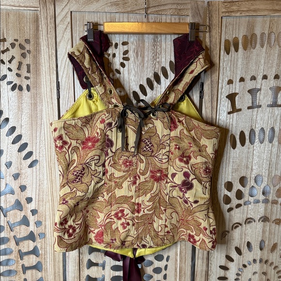 Elegant Floral Lace-Up Corset - Picture 5 of 14